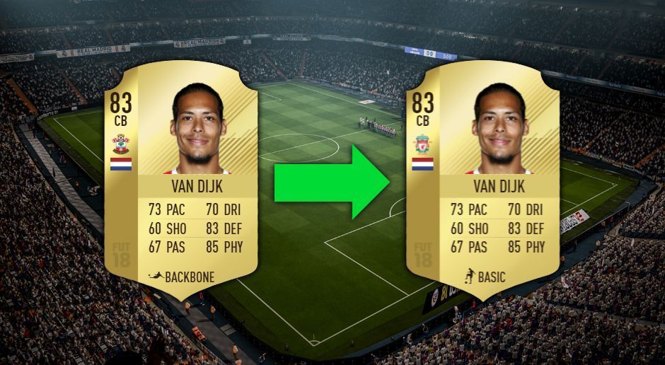 
                <strong>Virgil van Dijk – FC Liverpool</strong><br>
                Wechsel von FC Southampton zum FC Liverpool
              