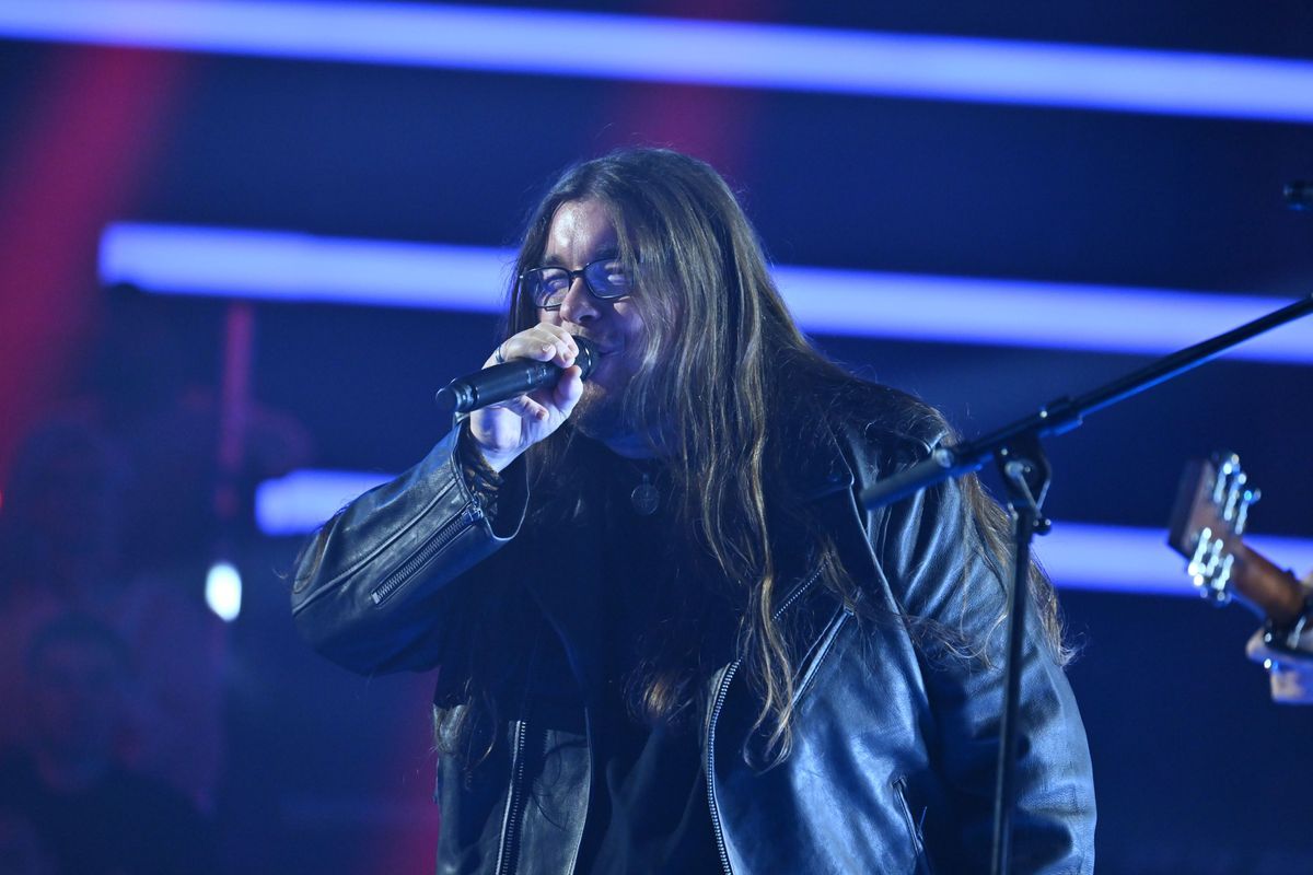 Egon Herrenleben im Finale von "The Voice of Germany" 2023.