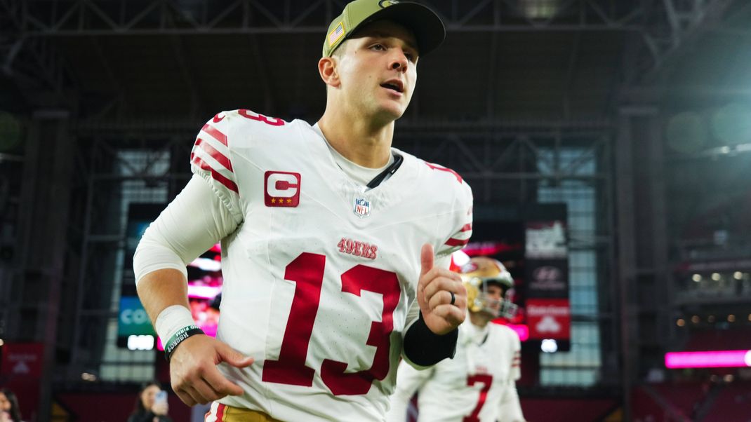 Brock Purdy durfte beim Comeback jubeln