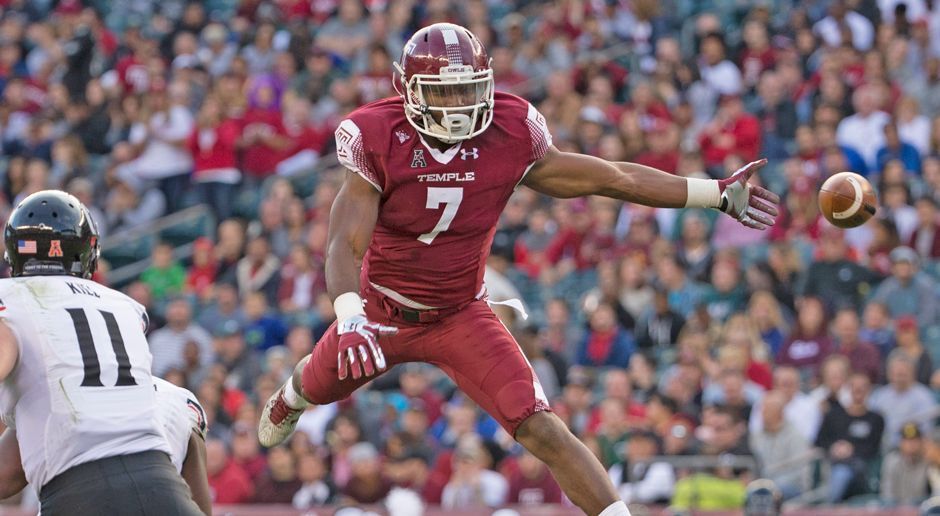 
                <strong>Pick 17 – Washington Redskins: Haason Reddick (Outside Linebacker, Temple)</strong><br>
                Die Redskins brauchen einen autoritären Typen in der Mitte ihrer Defense. Im Zentrum des Feldes war Washington im vergangenen Jahr mit insgesamt 18,39 Yards im Schnitt pro Play und einer rund 69 prozentigen Completion-Rate für gegnerische Quarterbacks ganz besonders anfällig. Warum also Haason Reddick, der doch eigentlich als Outside-Linebacker gelistet wird? Ich sehe Reddick viel eher als 4-3 Weakside Linebacker, oder als 3-4 Inside Linebacker. Für die Außenseite fehlt ihm auf NFL-Level schlicht der Speed, für einen wahren MIKE das Gewicht. Die Redskins passen perfekt zu dem statistisch drittbesten Linebacker der College-Football-Saison 2016.
              