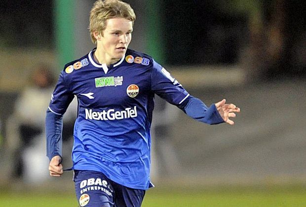 
                <strong>Martin Ödegaard: Das ist Norwegens Wunderknabe</strong><br>
                Gestatten - der teuerste U-16-Spieler der Welt: Als 15-Jähriger hat Ödegaard bereits einen Marktwert von unglaublichen 1,5 Millionen Euro. Schon jetzt gilt das Wunderkind als der Lionel Messi von Norwegen.
              