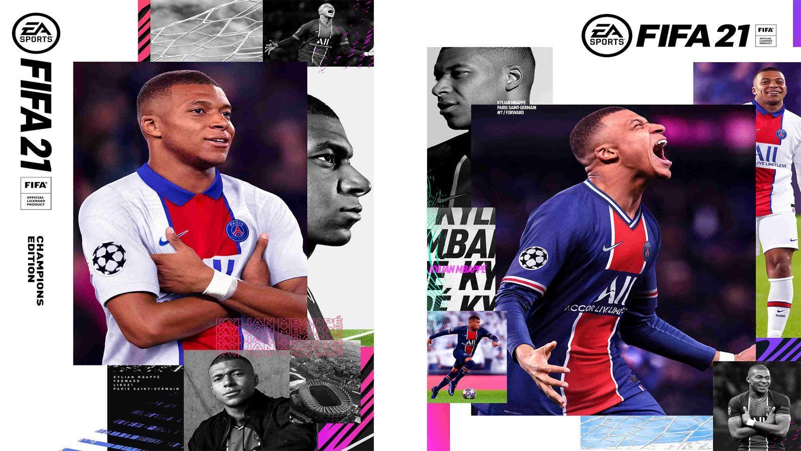 
                <strong>FIFA 21</strong><br>
                Auf dem Cover von FIFA 21 verewigte sich Kylian Mbappe und damit seit langer Zeit mal wieder ein Spieler, der für eine neue Generation steht. Immerhin wurde dem französischen Flügelflitzer diese Ehre mit nur 21 Jahren zuteil. Auch wenn er ausschließlich im Trikot von Paris St. Germain abgelichtet ist, hatte sich der Golden Boy von 2017 dieses Privileg wohl vor allem mit dem Weltmeistertitel 2018 in Russland verdient.
              