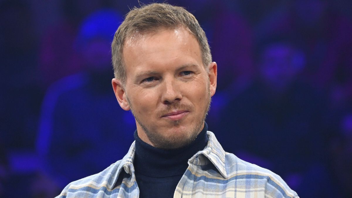 Sport Bilder des Tages Bundestrainer Julian NAGELSMANN (GER) auf der ISPO am 05.12.2024 in Muenchen Messe. Einzelbild,angeschnittenes Einzelmotiv,Portraet,Portrait,Porträt. *** National coach Julia...