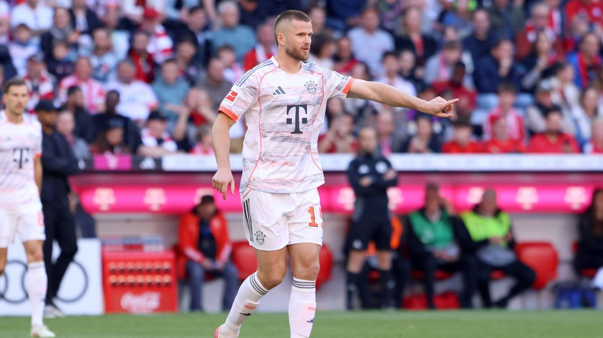 ERIC DIER, Bayern Monaco, Bundesliga, 2024-25, Bayern Munchen vs Borussia Monchengladbach 2-0, 10-05-2025, Azione, Action, Single shot, Maglia, Shirt, 2025-26 BUNDESLIGA 2024-25 BAYERN MONACO-BORUS...