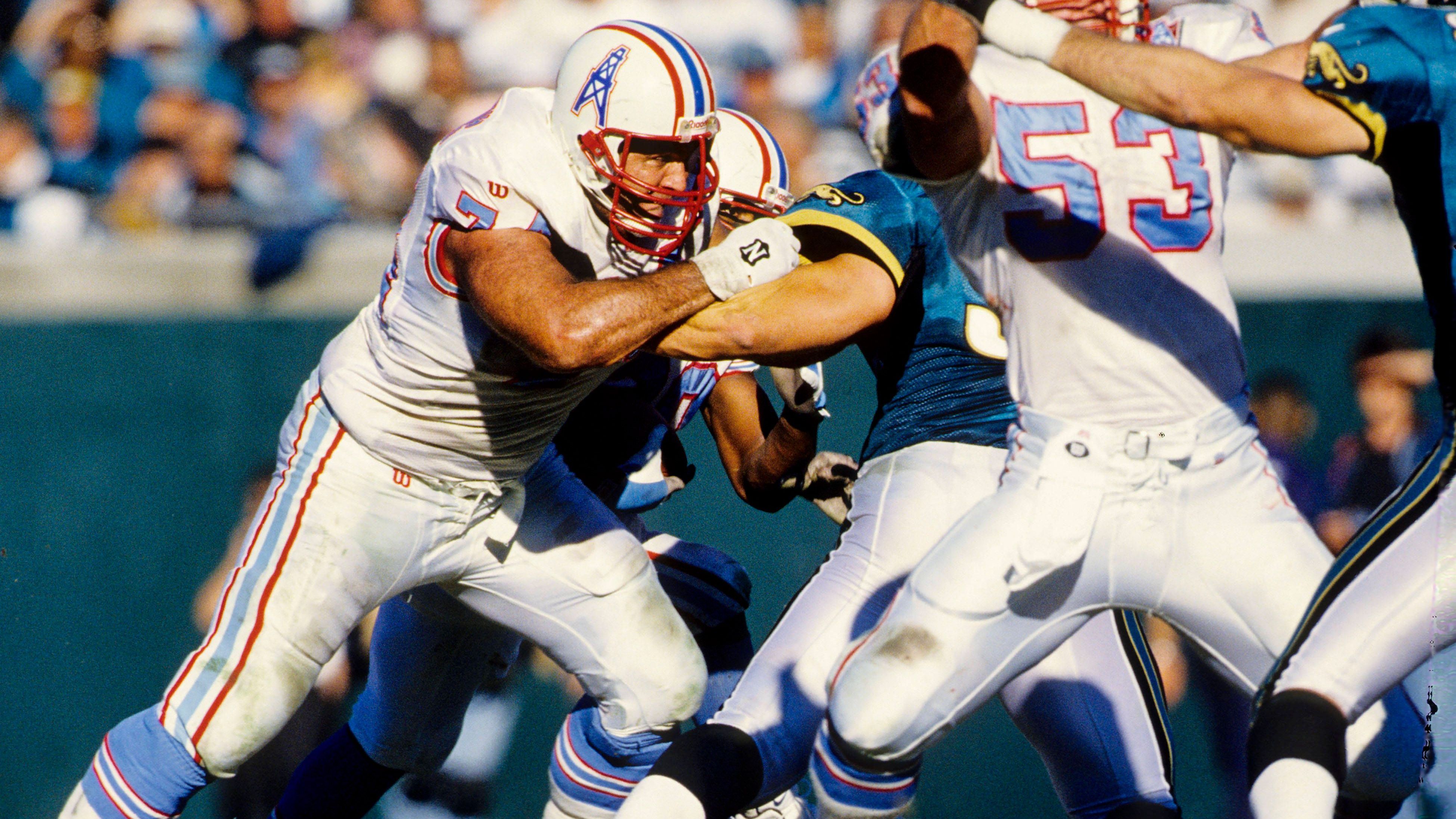 <strong>Bruce Matthews (Offensive Lineman, 1983 - 2001, Oilers/Titans)</strong><br>Im Laufe seiner Karriere war er als Center, Guard, Offensive Tackle und Long Snapper aktiv - und das über 293 Spiele. 14 Mal erreichte er den Pro Bowl, einmal sogar den Super Bowl - ohne Erfolg.
