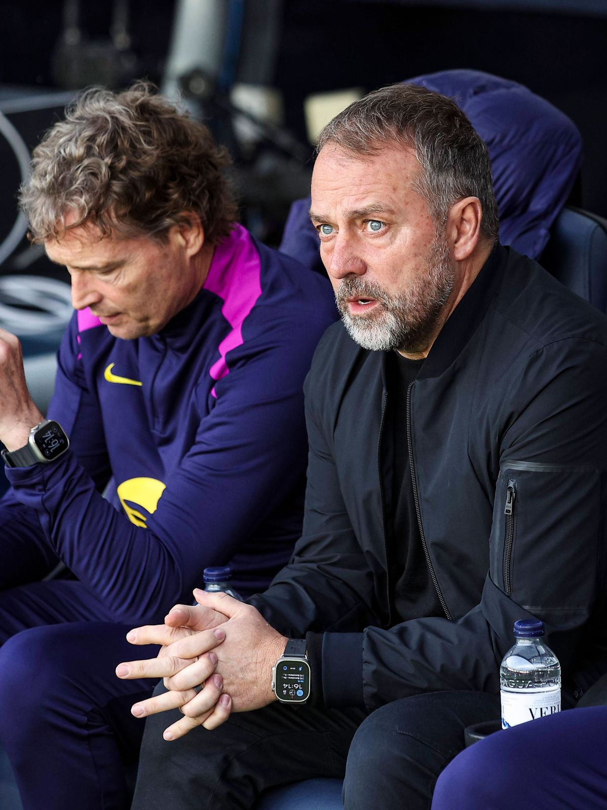 Hansi Flick FC Barcelona, Barca during the LaLiga EA Sports match between FC Barcelona and CD AlavÃ s at Spotify Camp Nou Stadium on November 29, 2025 in Barcelona, Spain. (Photo by Xavi Bonilla De...