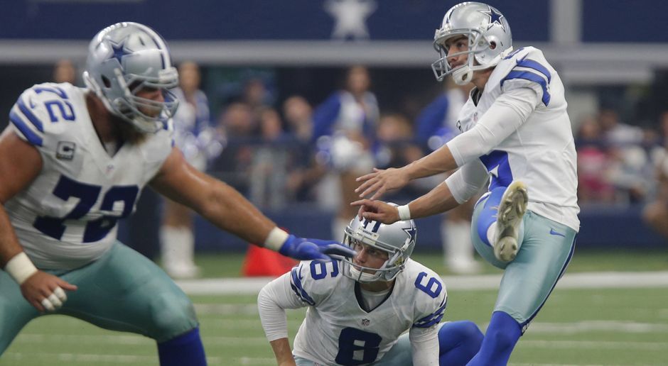 
                <strong>Dan Bailey</strong><br>
                Kicker: Dan Bailey (Dallas Cowboys). 4/4 Field Goals (Davon zwei über 50 Yards), 1/1 Extra Points
              