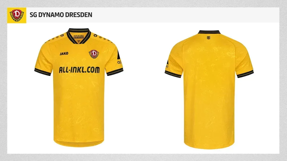 <strong>Dynamo Dresden:</strong><br>Trikotpreis: 84,99 Euro<br>Rückenbeflockung: 9,99 Euro