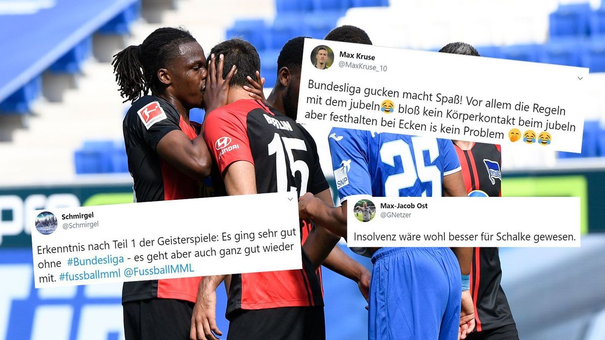 So erlebte das Netz den Bundesliga-Restart