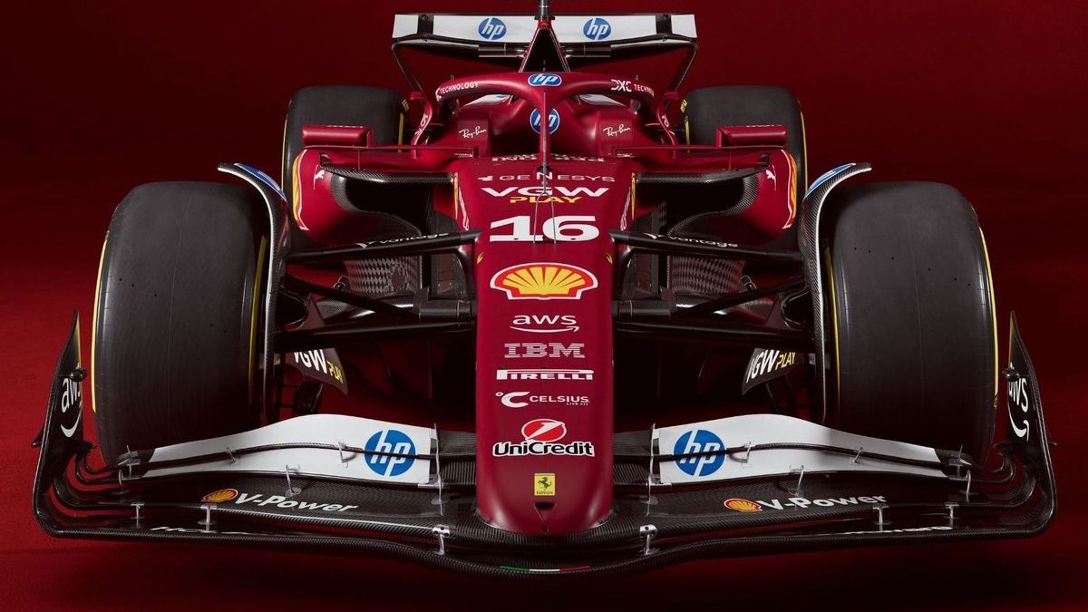 Der Ferrari SF-25 für die Formel-1-Saison 2025