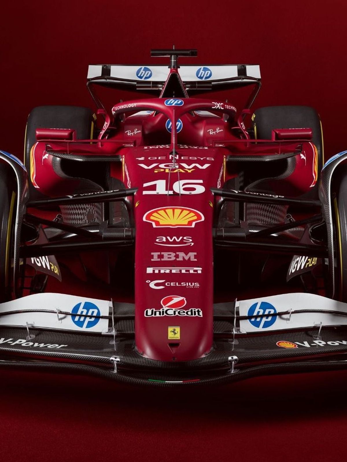 Der Ferrari SF-25 für die Formel-1-Saison 2025