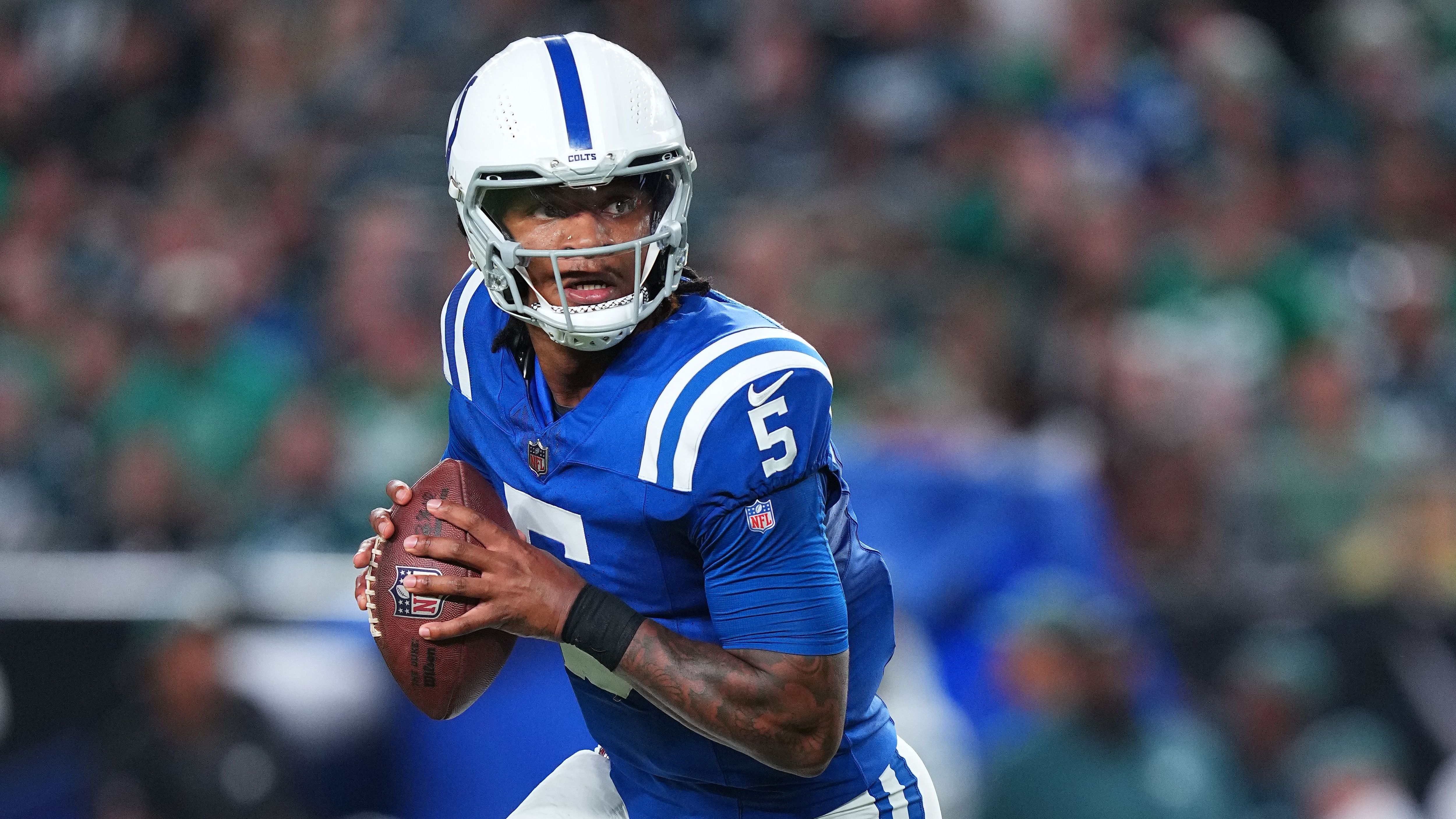 <strong>Indianapolis Colts: Quarterback Anthony Richardson</strong><br>Wie bei den Texans bildet auch bei den Colts ein junger Quarterback die Grundlage für den gewünschten langfristigen Erfolg. Das Ziel in dieser Saison sind mit Sicherheit nicht die Playoffs, sondern vielmehr die Entwicklung des Rookie-Quarterbacks, um in den kommenden Jahren ein Team um ihn aufzubauen.&nbsp;