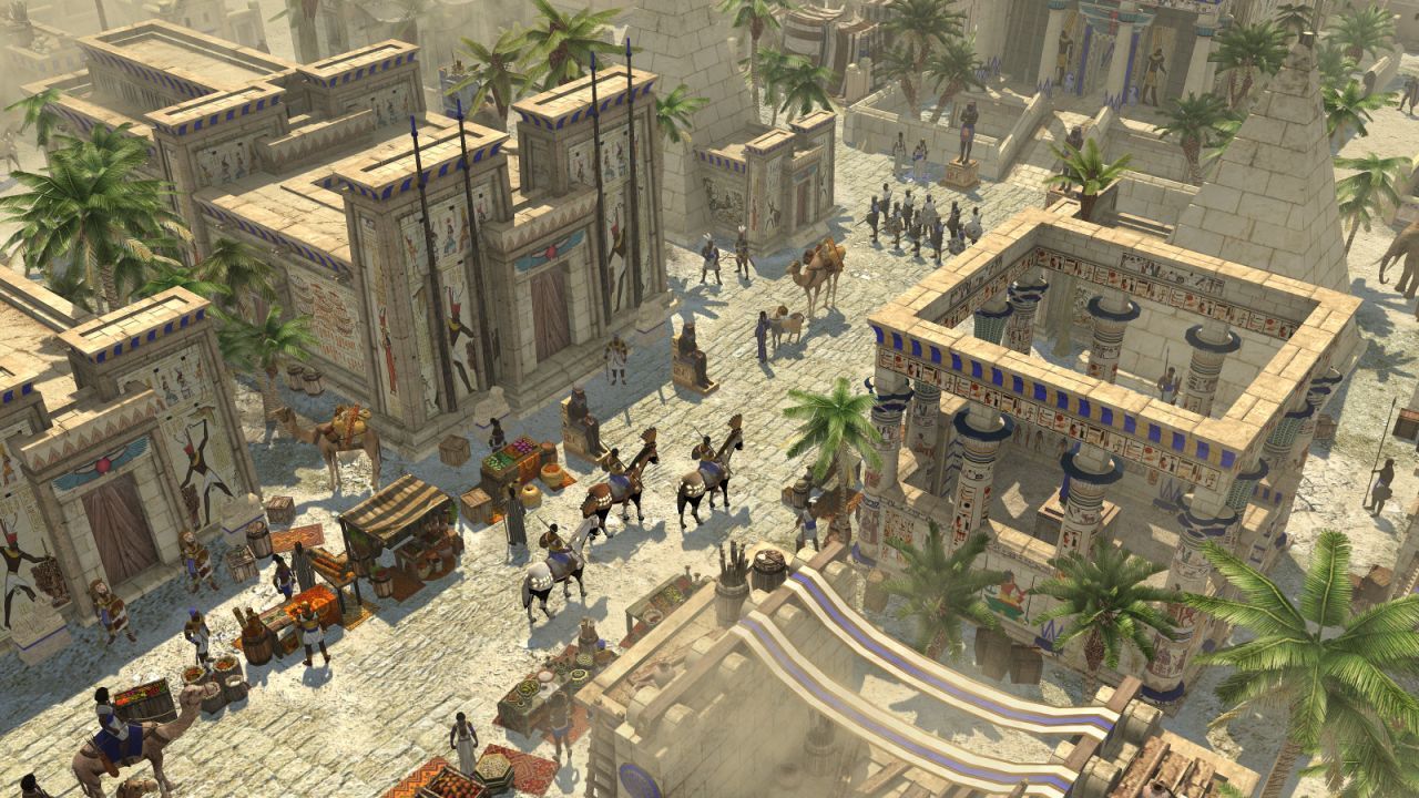 0 A.D. orientiert sich am Klassiker Age of Empires. Wie dort 
baust du eine Stadt auf und versuchst mit verschiedenen Einheiten, die Siedlungen der Gegner:innen zu zerstören.