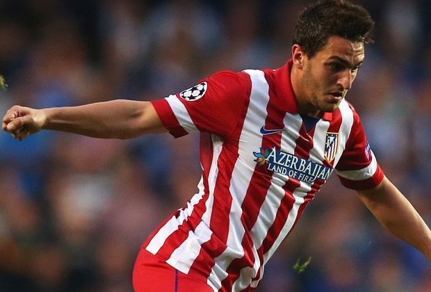 
                <strong>Rechtsaußen: Koke (Atletico Madrid)</strong><br>
                22 Jahre jung ist der Spanier Koke - und doch schon ein Denker und Lenker bei Atletico Madrid. Mit fünf Toren und 36 Liga-Einsätzen hatte der variable Mittelfeldspieler großen Anteil am Titel der Hauptstädter.
              