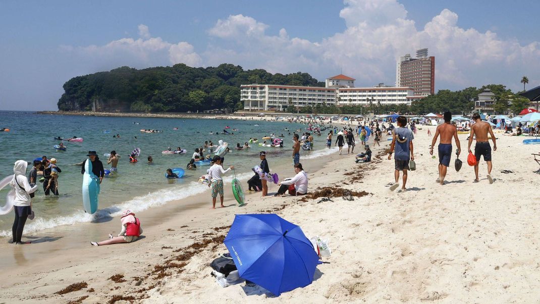 Der Strand von Nankai Wakayama. In der japanischen Stadt besuchte Claudio Worm kurz vor seinem Verschwinden eine Bar.