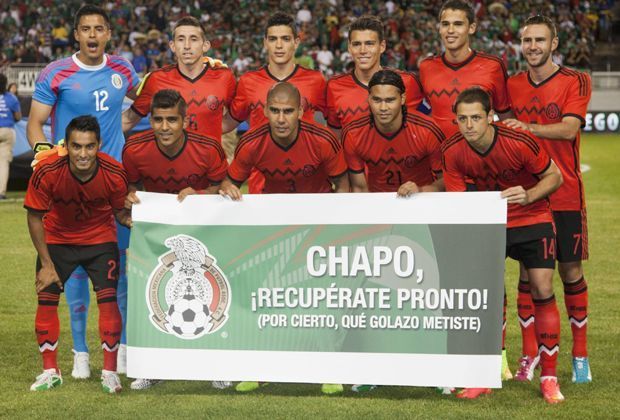 
                <strong>Mexiko - "El Tri"/"El Tricolor"</strong><br>
                Ähnlich wie Ecuador ist der Spitzname der mexikanischen Nationalmannschaft "El Tri"/"El Tricolor", die Dreifarbigen. 
              