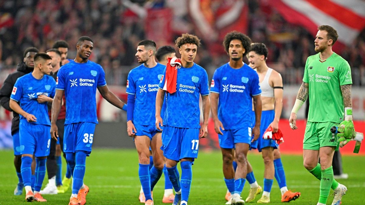 Hängende Köpfe bei den Bayer-Profis