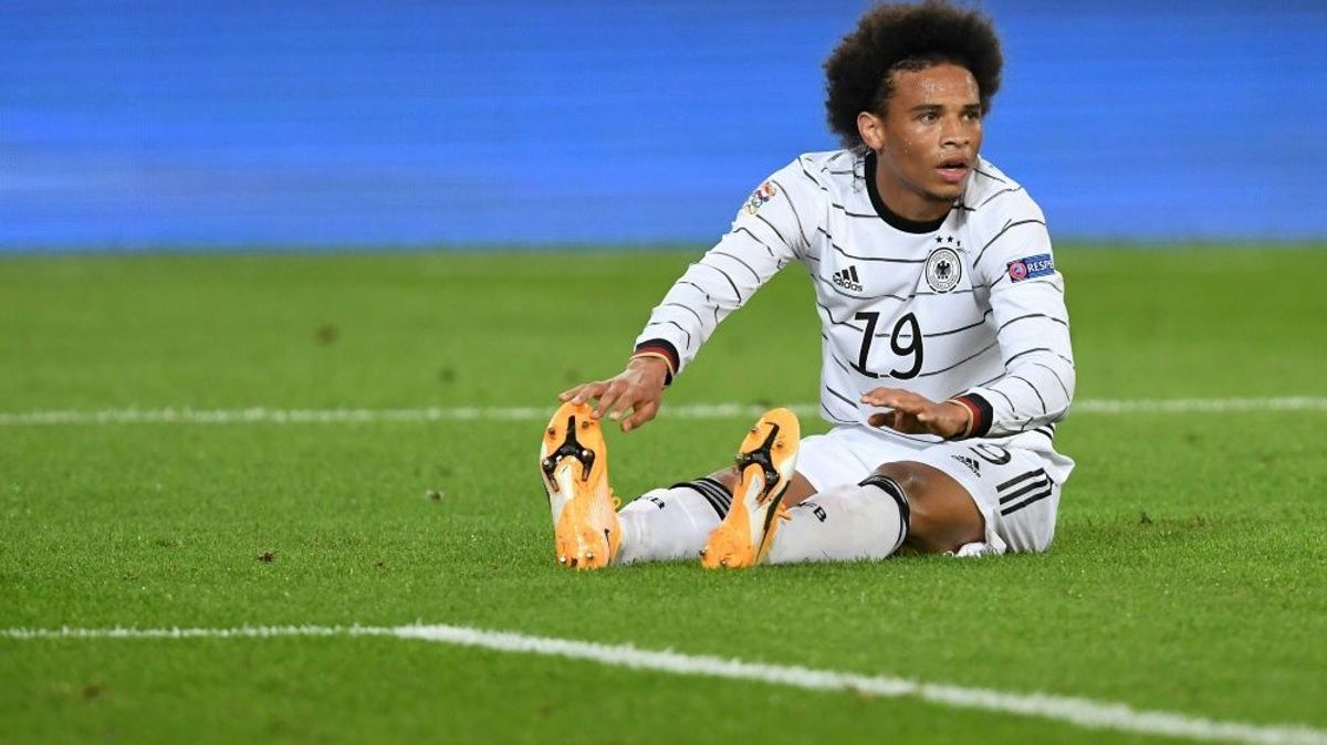 Leroy Sane musste in Minute 63 ausgewechselt werden