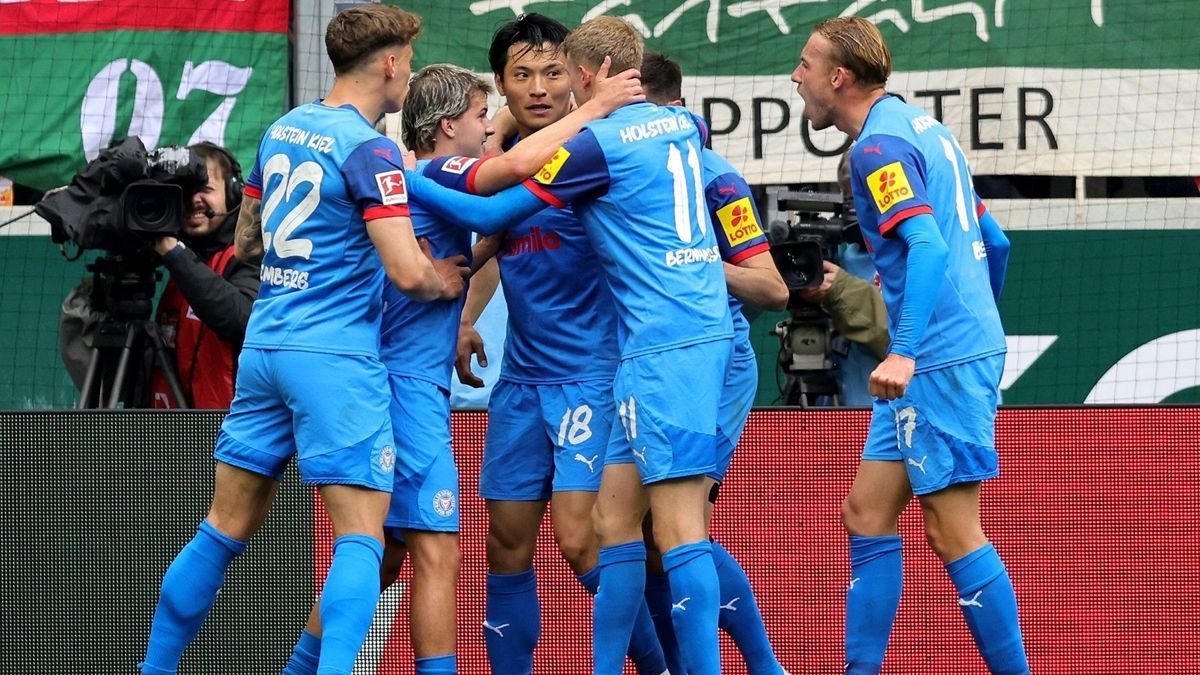Kiel jubelt und darf auf den Klassenerhalt hoffen