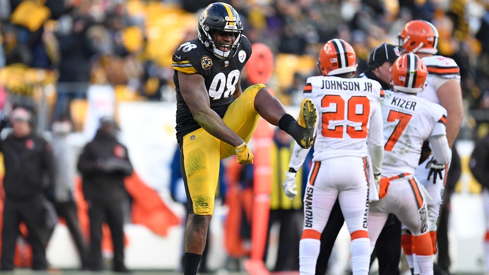 
                <strong>Inside Linebacker: Vince Williams (Pittsburgh Steelers)</strong><br>
                 Stimmen
              