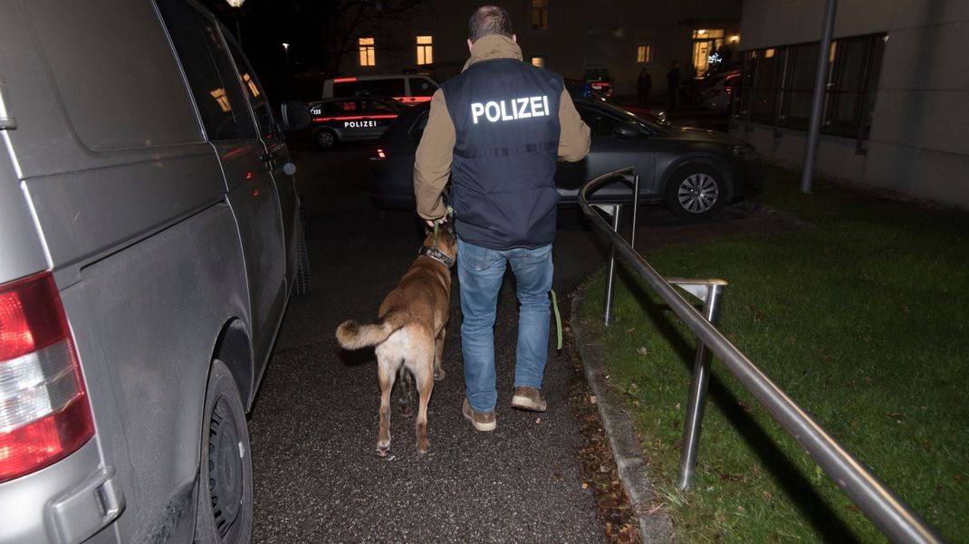 Seit Tagen wird nach einer 84-jährigen Frau aus Bellheim in Rheinland-Pfalz unter anderem mit Hunden gesucht (Symbolbild).