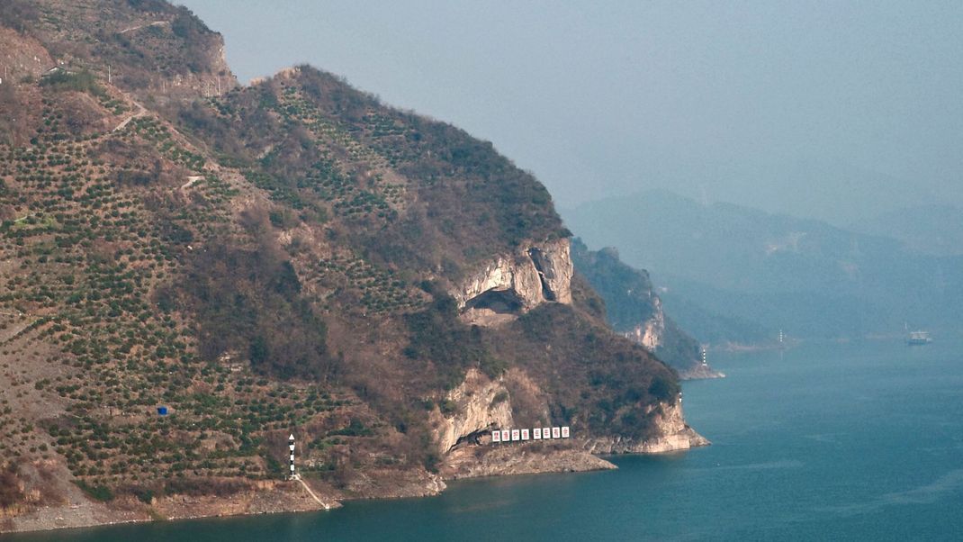 Weil der Berg aussieht wie ein Hundekopf, wurde er "Welpen-Berg" genannt.