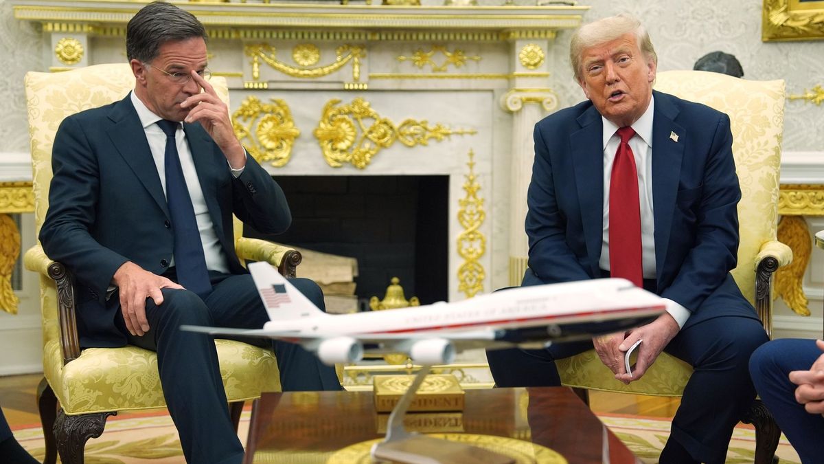 NATO-Generalsekretär Rutte bei US-Präsident Trump