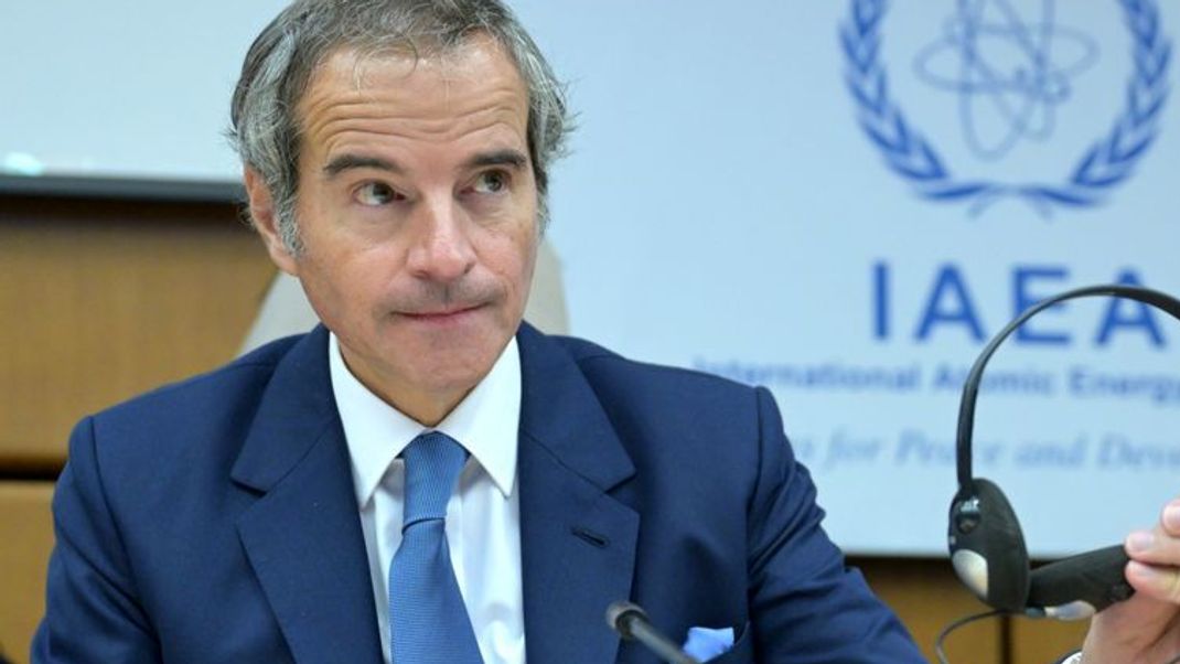 Rafael Mariano Grossi, Generaldirektor, Internationale Atomenergie-Organisation (IAEA), kann sich auf Rückendeckung der E3-Staaten verlassen. 