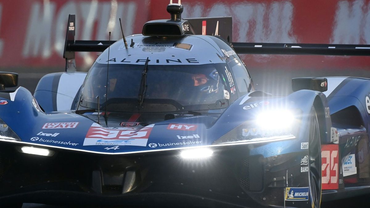 Der Alpine mit Mick Schumacher