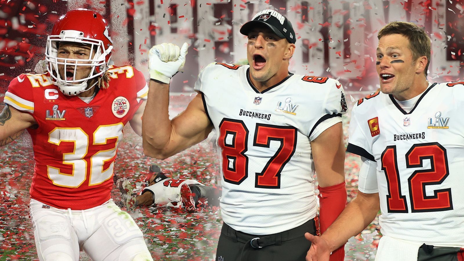 
                <strong>Die Gewinner und Verlierer von Super Bowl LV in Tampa Bay</strong><br>
                Die Tampa Bay Buccaneers haben nach 19 Jahren wieder den Super Bowl gewonnen. Tom Brady steckt sich nach dem 31:9-Sieg über die Kansas City Chiefs seinen siebten Championship-Ring an den Finger, die Chiefs und Pat Mahomes erwischten einen Tag zum Vergessen. Außerdem schlägt ein ganz besonderer Fluch wieder zu. ran.de zeigt die Gewinner und Verlierer von Super Bowl LV.
              