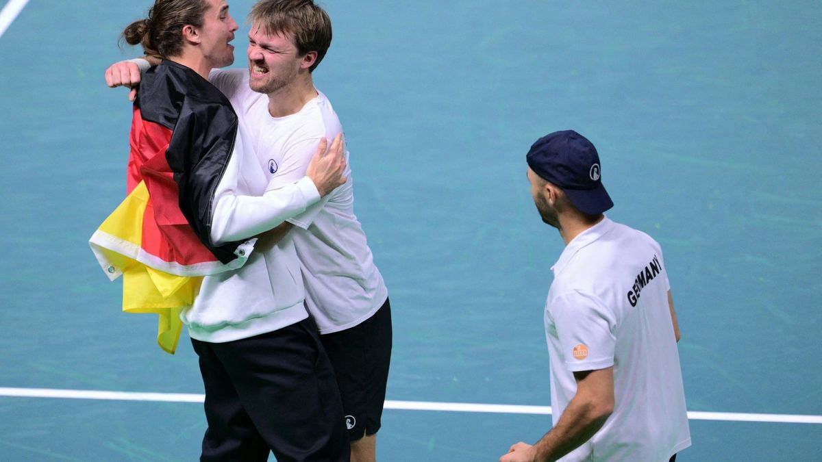 Große Freude beim deutschen Team