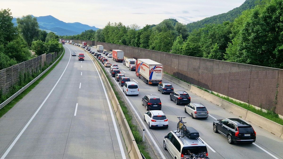 Pfingstreiseverkehr in Österreich