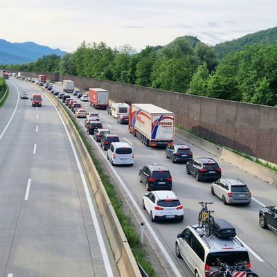 Pfingstreiseverkehr in Österreich