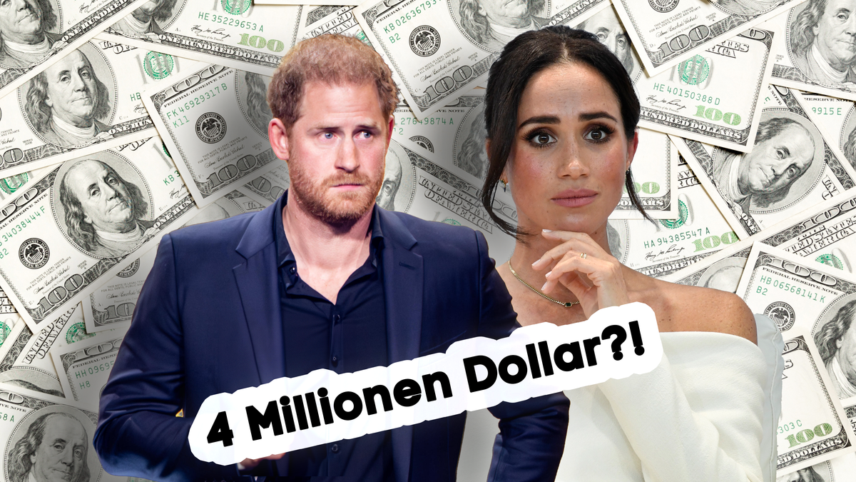 Neuer Ärger für Meghan und Harry: Finanzamt sucht vier Millionen Dollar