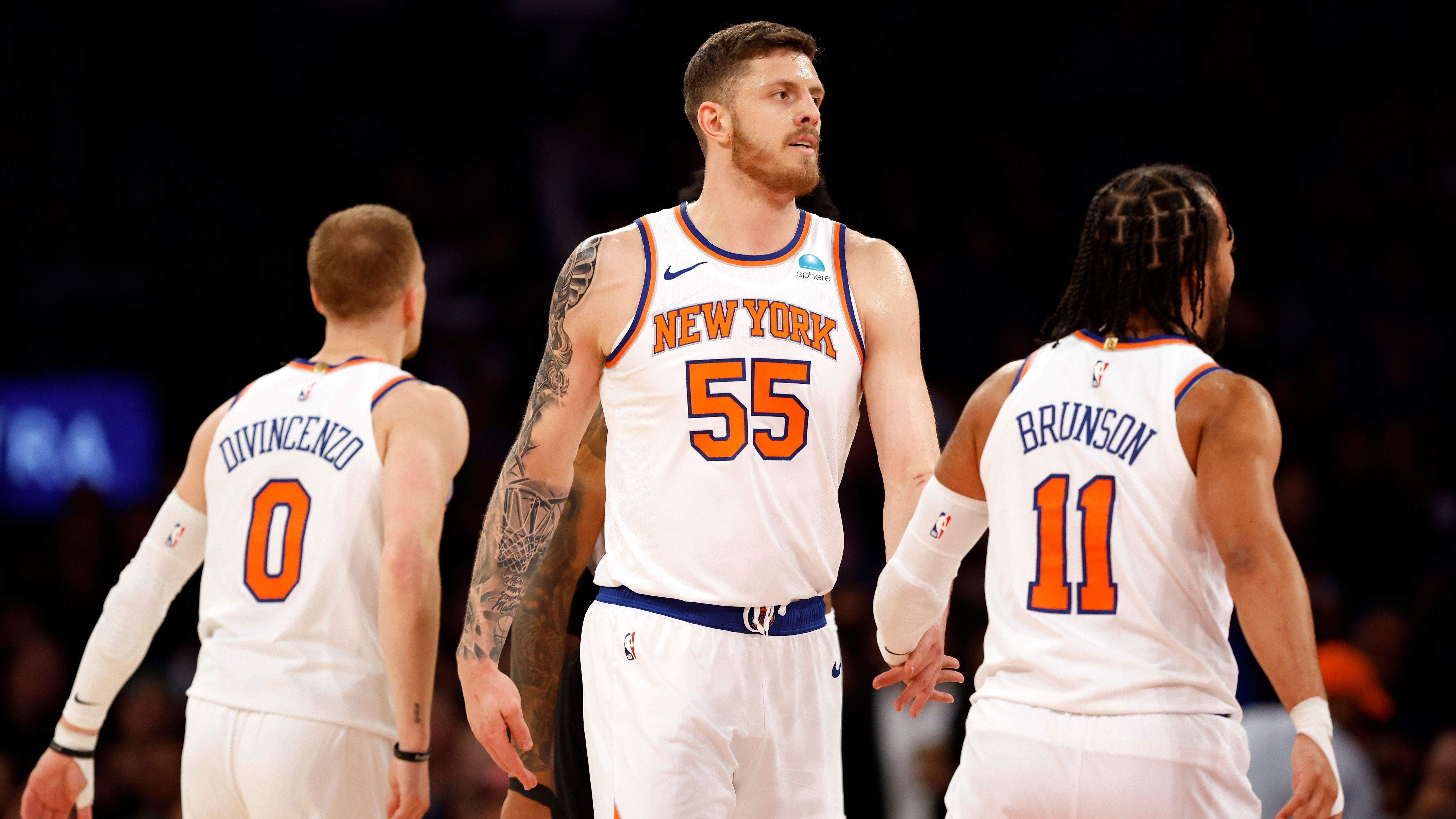 <strong>New York Knicks - Eastern Conference</strong><br>Aktuelle Bilanz: 36-25<br>Tabellenplatz: 4<br>Siegwahrscheinlichkeit Conference Finals: 4,7 Prozent<br>Siegwahrscheinlichkeit NBA-Finals: 1,5 Prozent