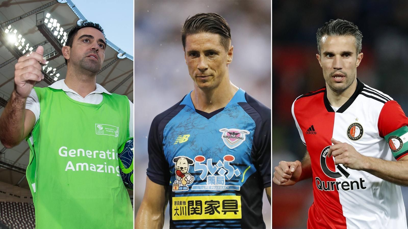 
                <strong>Diese Spieler beenden im Jahr 2019 ihre Karriere</strong><br>
                Ob Fernando Torres, Robin van Persie, Xavi oder nun Ashley Cole. Viele große Namen hängen im Sommer 2019 ihre Schuhe an den Nagel. ran.de zeigt, welche große Namen im Jahr 2019 die Fußball-Bühne als Aktive verlassen werden. (Stand: 18. August 2019)
              