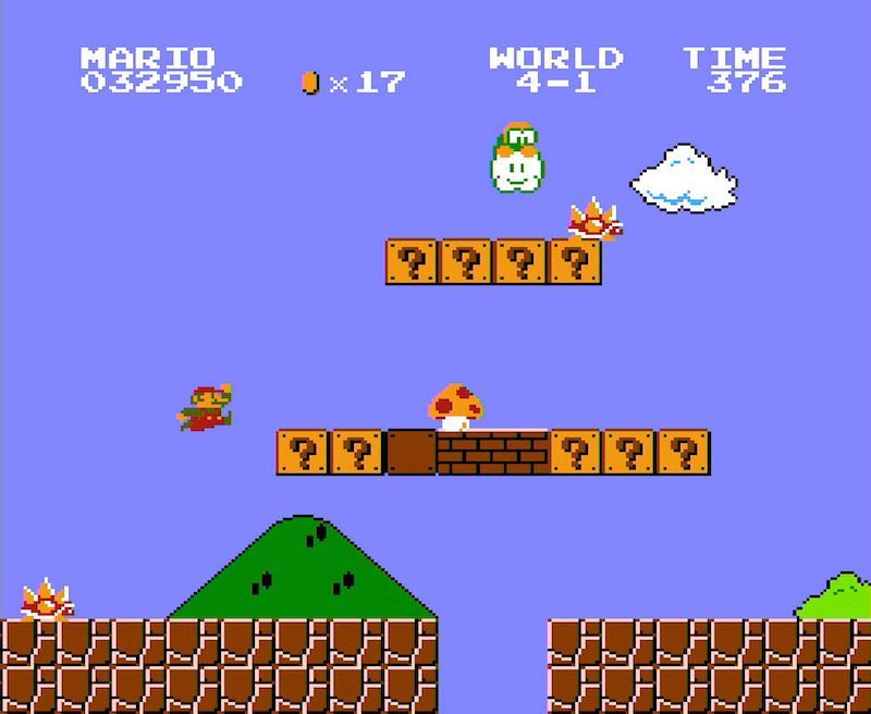 Super Mario Bros.: 4 Minuten, 55 Sekunden.
Das Kult-Jump'n'run veröffentlichte Nintendo 1985 in Japan und 1987 in Europa auf dem NES.