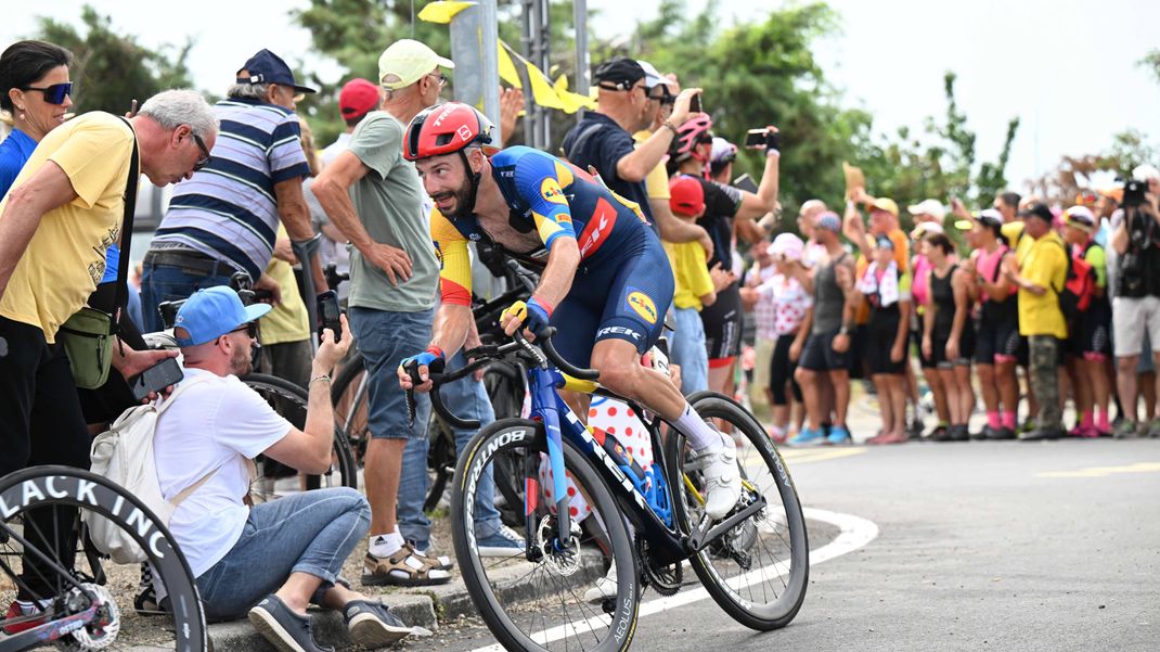 Julien Bernard wurde bei der Tour bestraft