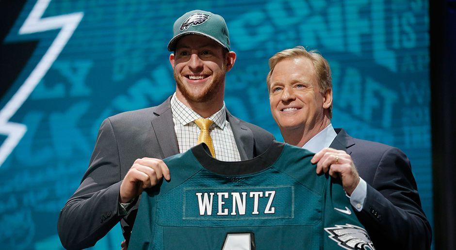 
                <strong>Platz 6: Carson Wentz - Quarterback (Philadelphia Eagles)</strong><br>
                Platz sechs geht an Carson Wentz. Zumindest ein kleiner Trost nach dem Verpassen der Playoffs seiner Franchise.
              