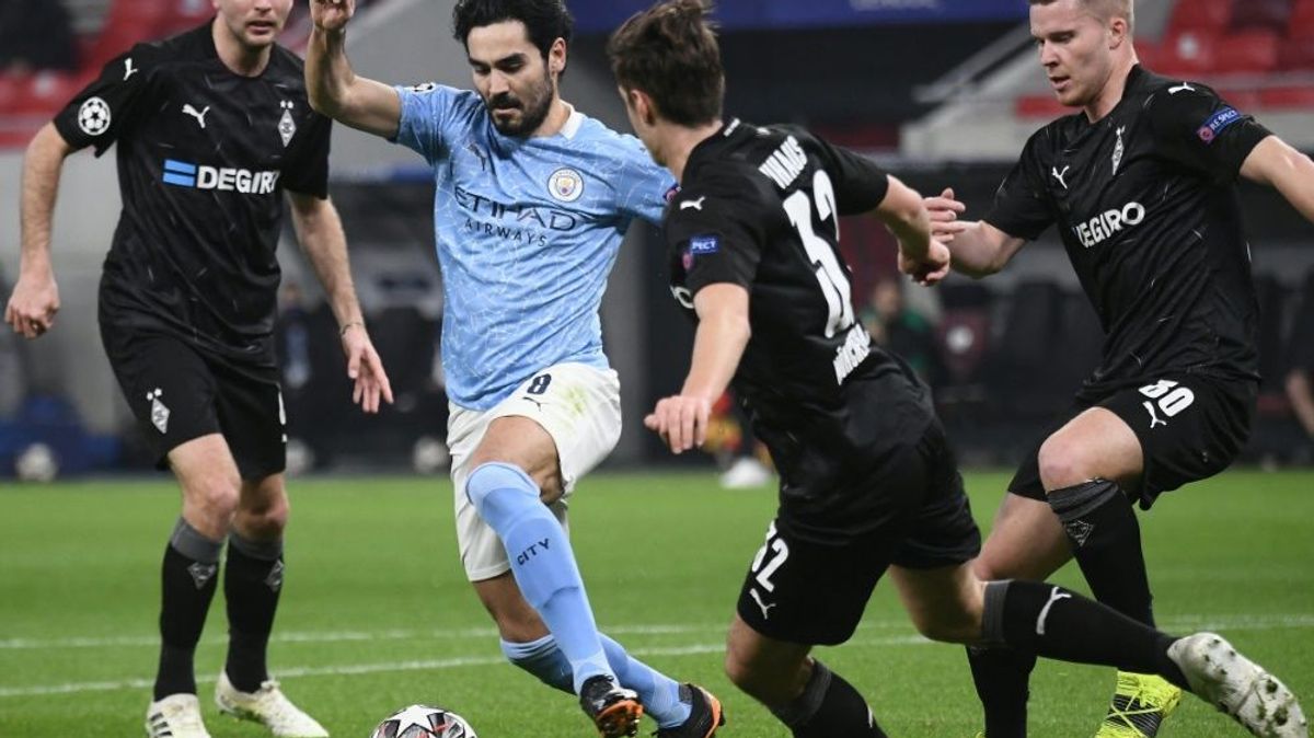Wie im Hinspiel: ManCity gegen Gladbach in Budapest
