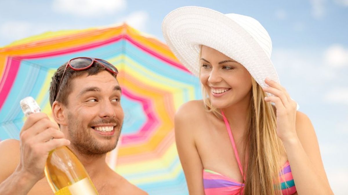 Heißer Flirt im Sommerurlaub