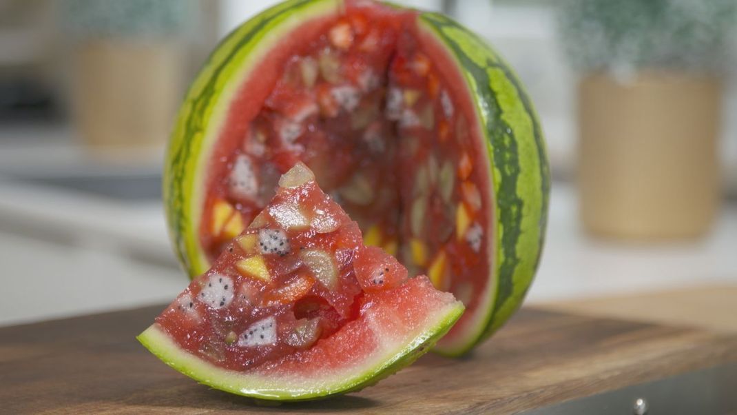Unser sommerliches Rezept für Wassermelonen-Jelly.