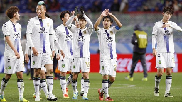 
                <strong>Jeonbuk Hyundai Motors FC</strong><br>
                Land: SüdkoreaInternationale Erfolge in den zurückliegenden vier Jahren: AFC Champions-League-Sieger 2016
              
