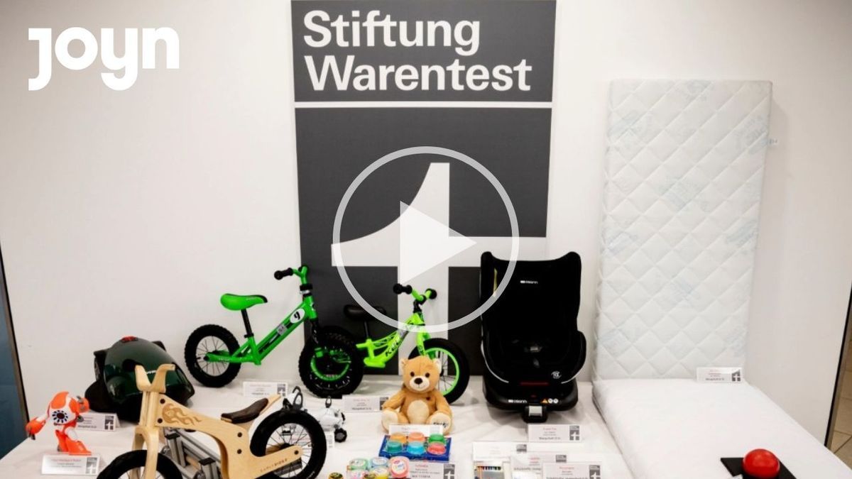 Produkte, die Stiftung Warentest unter anderem testet.