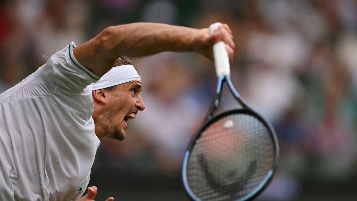 Scheiterte in Wimbledon früh: Alexander Zverev