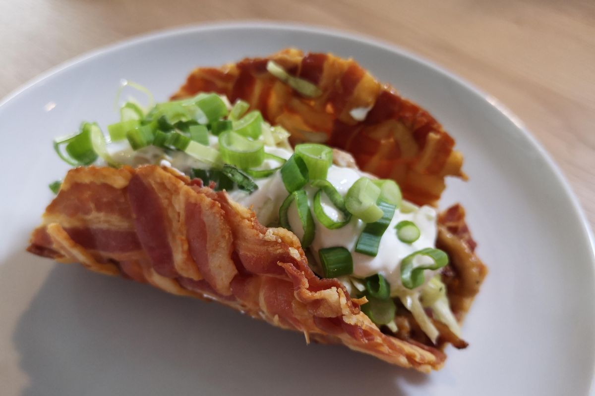 Bacon Taco mit Gyros