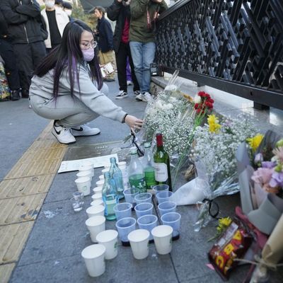 Massenpanik in Vergnügungsviertel von Seoul