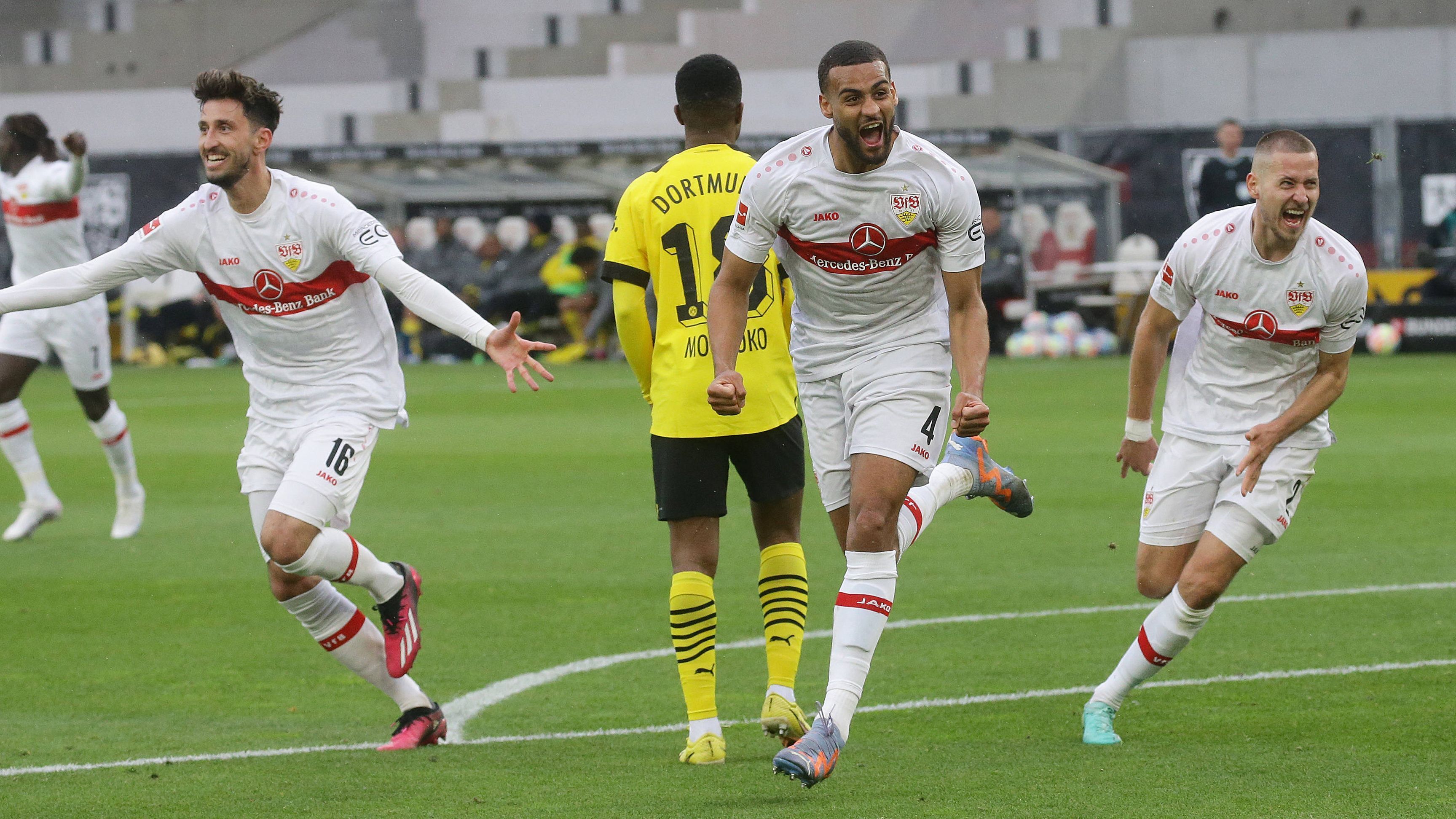 Bundesliga: VfB Stuttgart Rettet Punkt Gegen BVB In Unterzahl