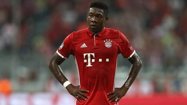 
                <strong>David Alaba </strong><br>
                David Alaba (Linker Verteidiger) - FC Bayern München
              