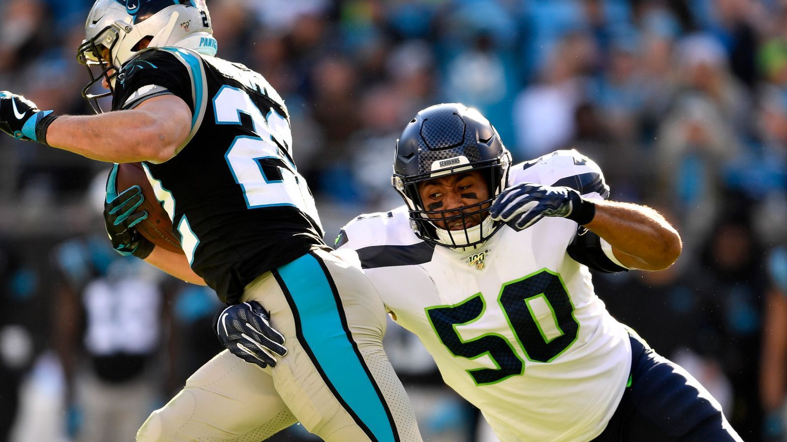 
                <strong>Seattle Seahawks: K.J. Wright</strong><br>
                Position: LinebackerIm Team seit: 10 Saisons
              